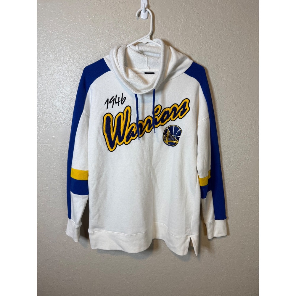 Golden State Warriors NBA Pullover Hoodie Sweatshirt Women's Medium